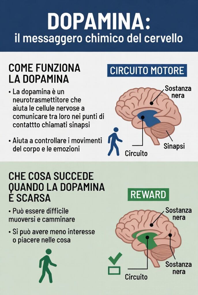 La dopamina nel Parkinson