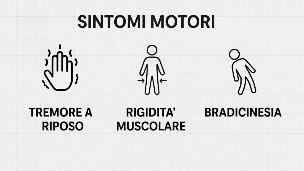 Sintomi motori del Parkinson